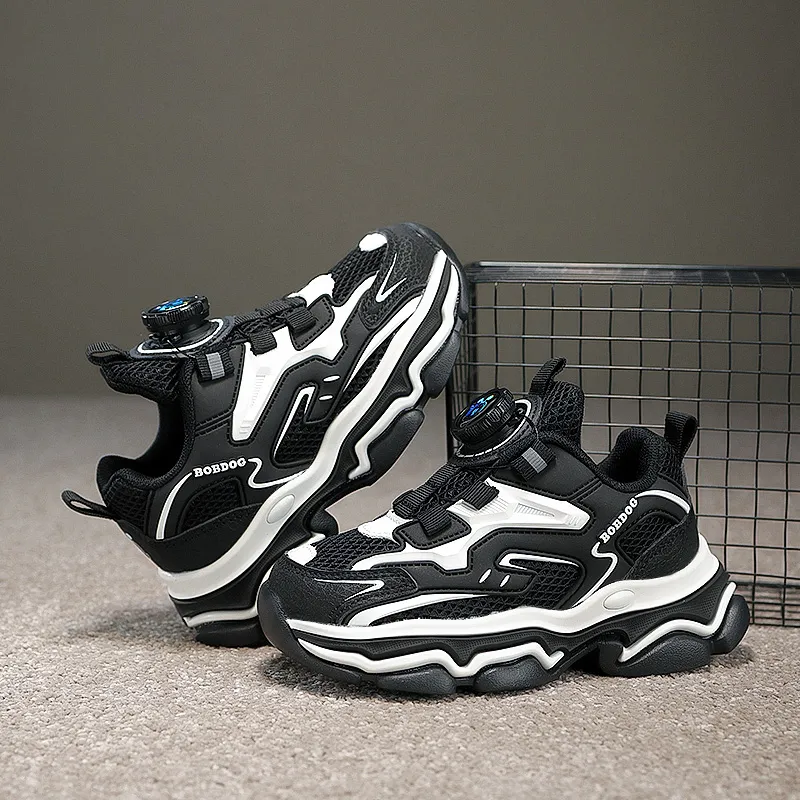 BOBDOG Anti Slip And Wear Resistant Breathable Low Top Kids Lifestyle Shoes Kids'-11