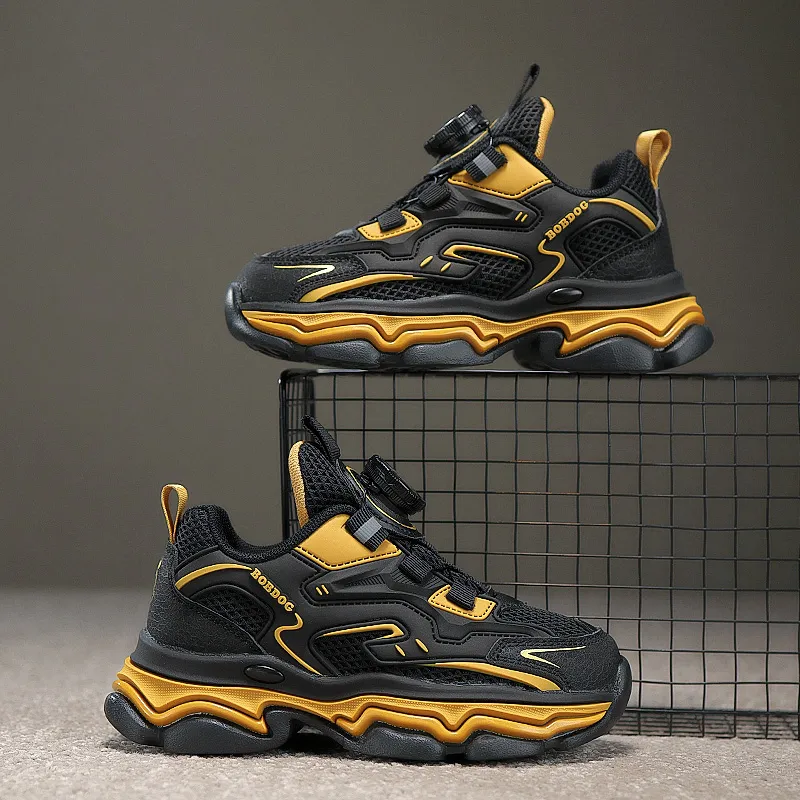 BOBDOG Anti Slip And Wear Resistant Breathable Low Top Kids Lifestyle Shoes Kids'-1