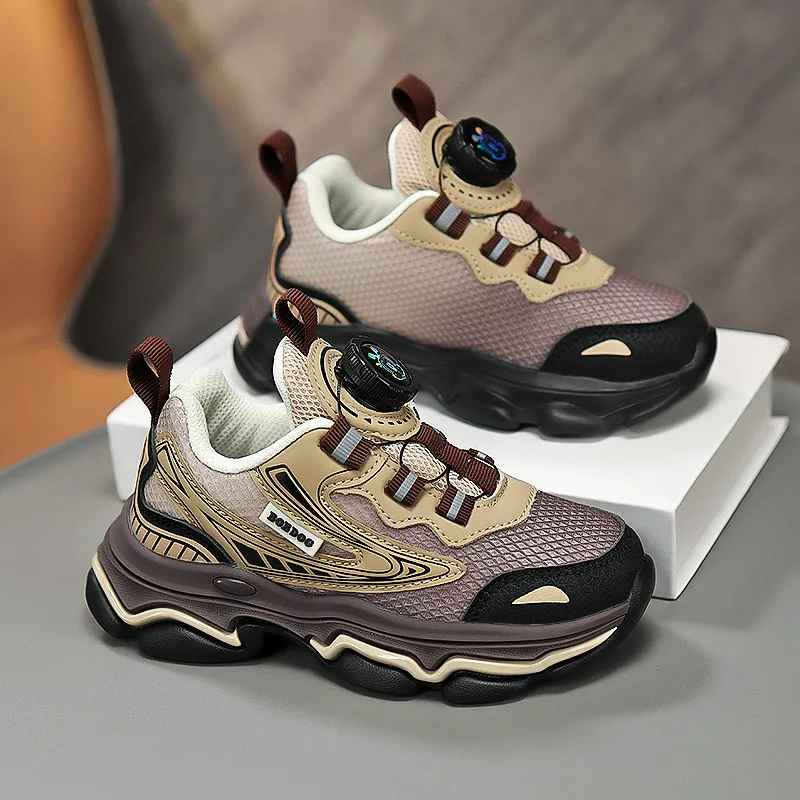 BOBDOG Anti Slip And Wear Resistant Breathable Low Top Kids Lifestyle Shoes Kids'-5