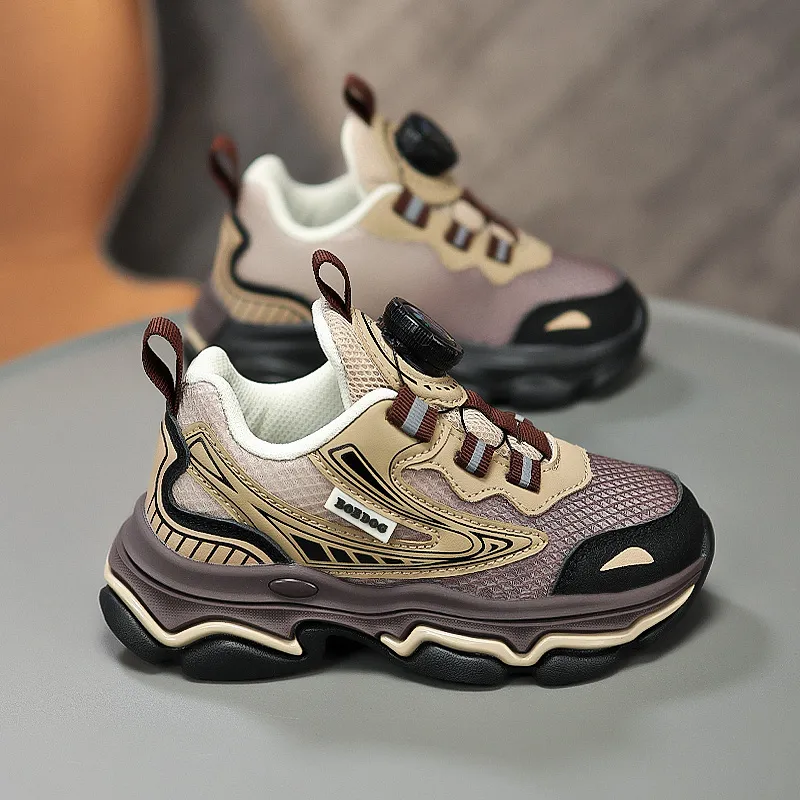 BOBDOG Anti Slip And Wear Resistant Breathable Low Top Kids Lifestyle Shoes Kids'-1