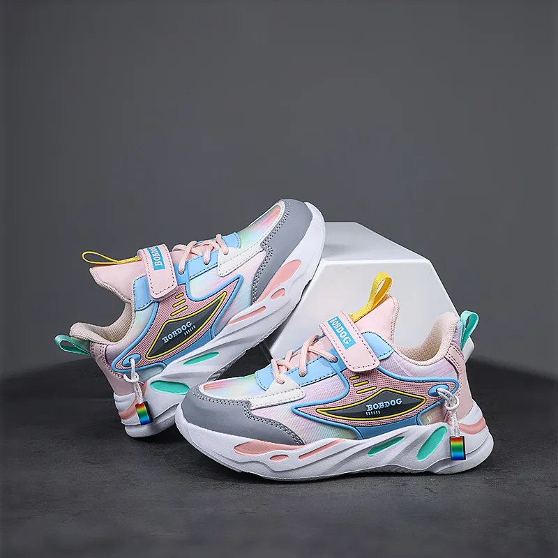 BOBDOG Anti Slip And Wear Resistant Rebound Water Resistant Low Top Kids Lifestyle Shoes Kids'-11