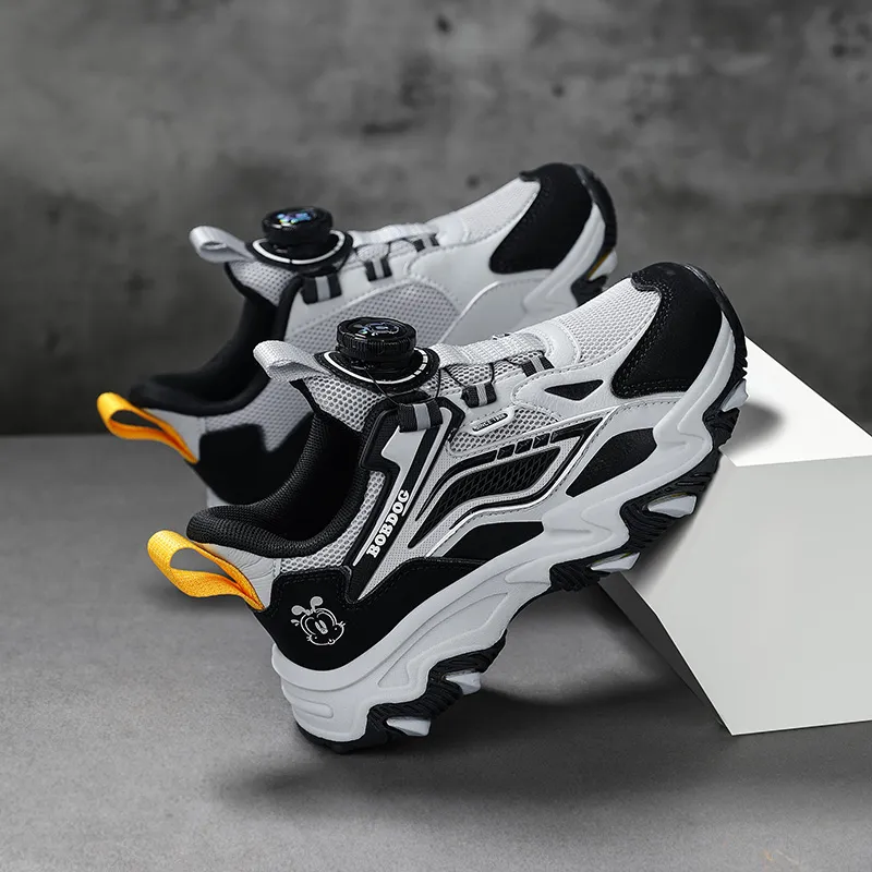 BOBDOG Slip Resistant Anti Kick Cushioning Abrasion Resistant Breathable Low Top Kids Lifestyle Shoes Kids'-18