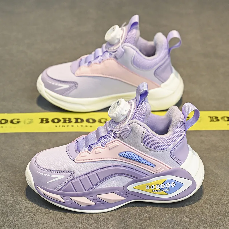 BOBDOG Slip Resistant Cushioning Wear Resistant Rebound Water Resistant Low Top Kids Lifestyle Shoes Kids'-19