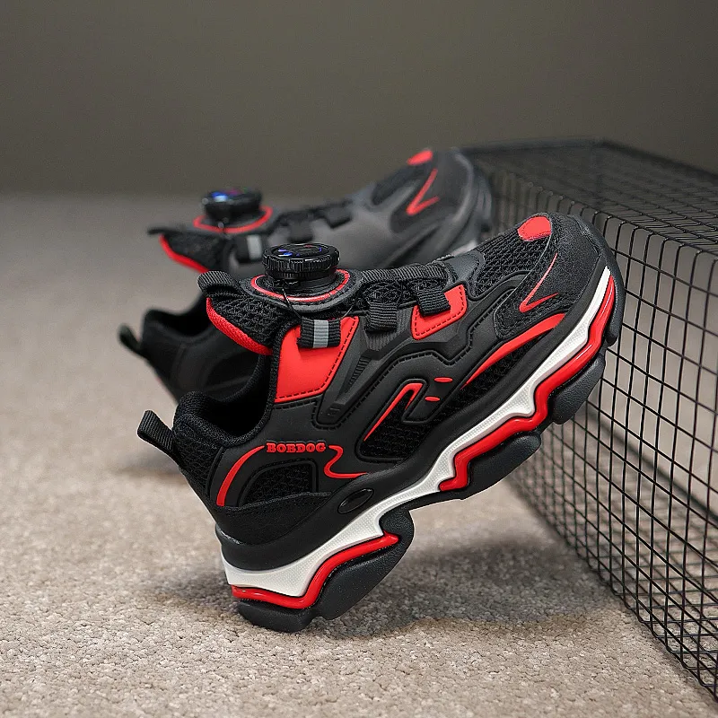 BOBDOG Anti Slip And Wear Resistant Breathable Low Top Kids Lifestyle Shoes Kids'-20