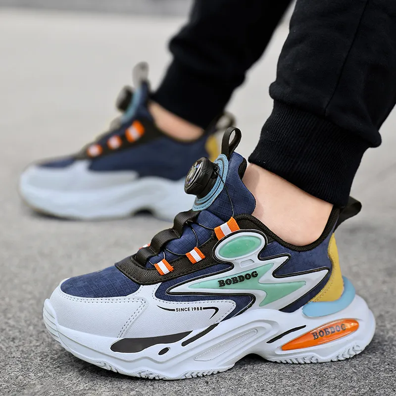 BOBDOG Slip Resistant Cushioning Wear Resistant Rebound Water Resistant Low Top Kids Lifestyle Shoes Kids'-5