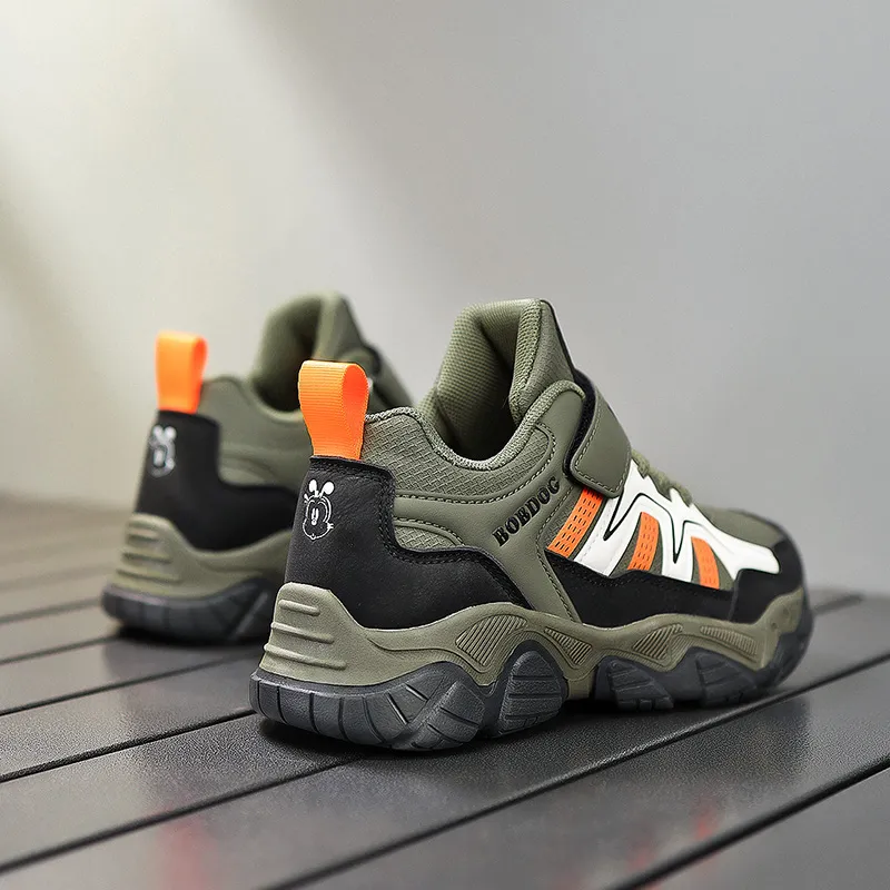 BOBDOG Slip Resistant Anti Kick Cushioning Wear Resistant Water Resistant Low Top Kids Lifestyle Shoes Kids'-20