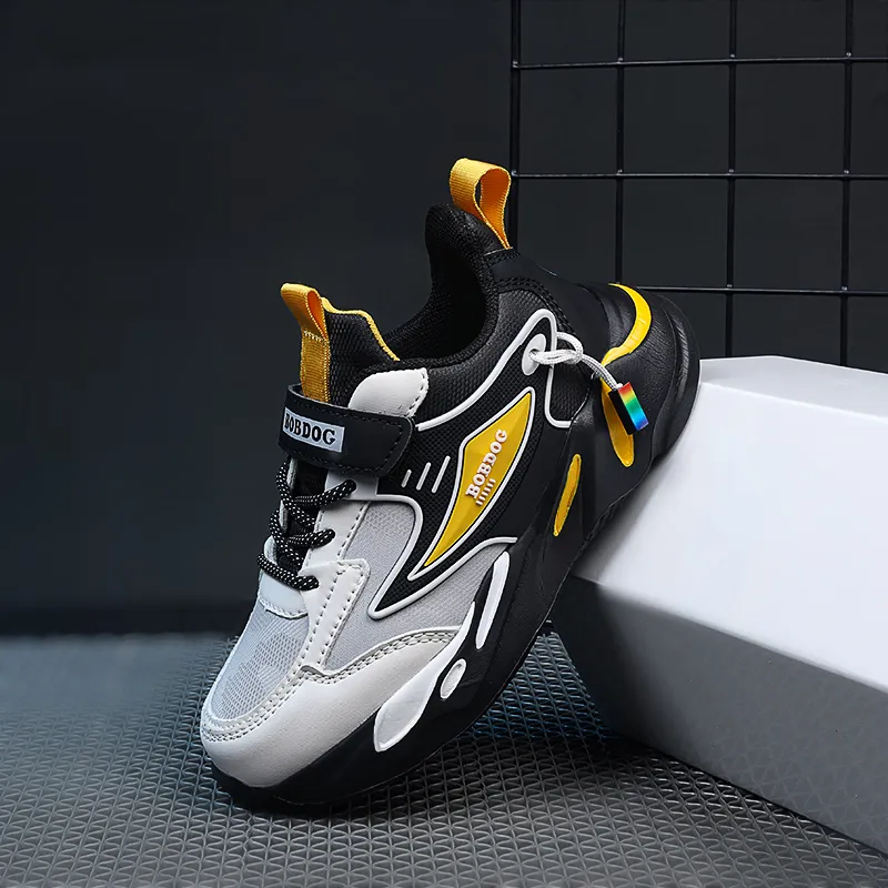 BOBDOG Anti Slip And Wear Resistant Rebound Water Resistant Low Top Kids Lifestyle Shoes Kids'-18