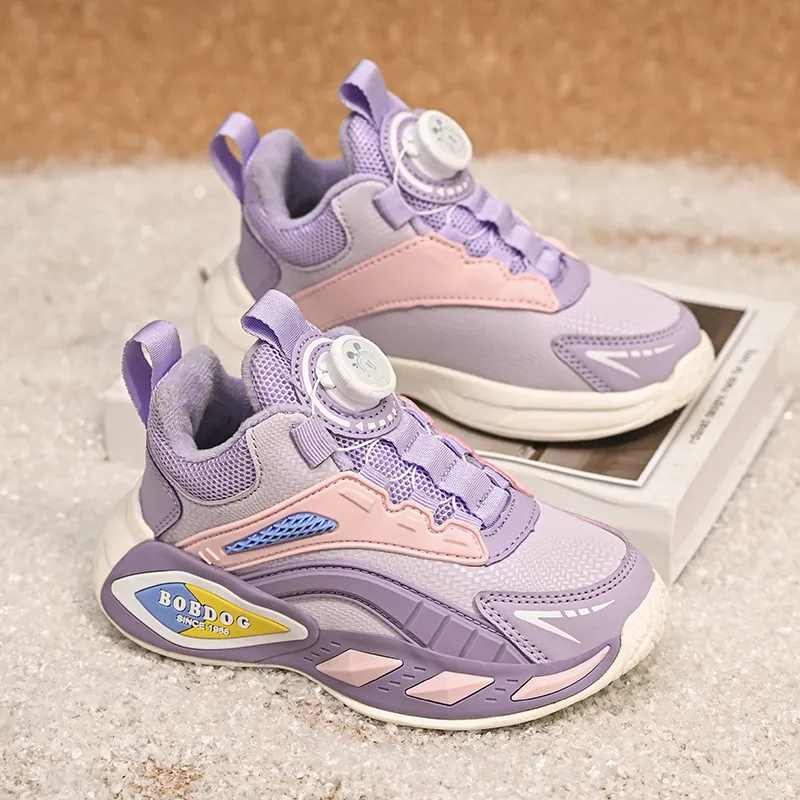 BOBDOG Slip Resistant Cushioning Wear Resistant Rebound Water Resistant Low Top Kids Lifestyle Shoes Kids'-20