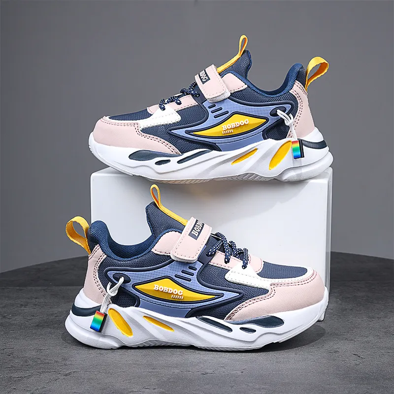 BOBDOG Anti Slip And Wear Resistant Rebound Water Resistant Low Top Kids Lifestyle Shoes Kids'-2