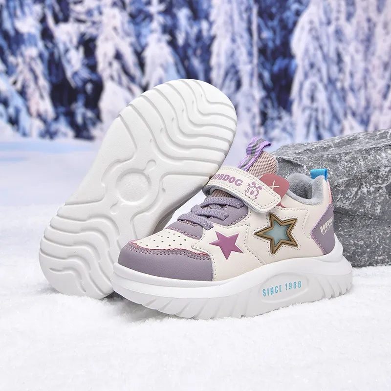 BOBDOG Slip Resistant, Abrasion Resistant, Waterproof, And Breathable Thermal Low Top Kids Lifestyle Shoes Kids'-6