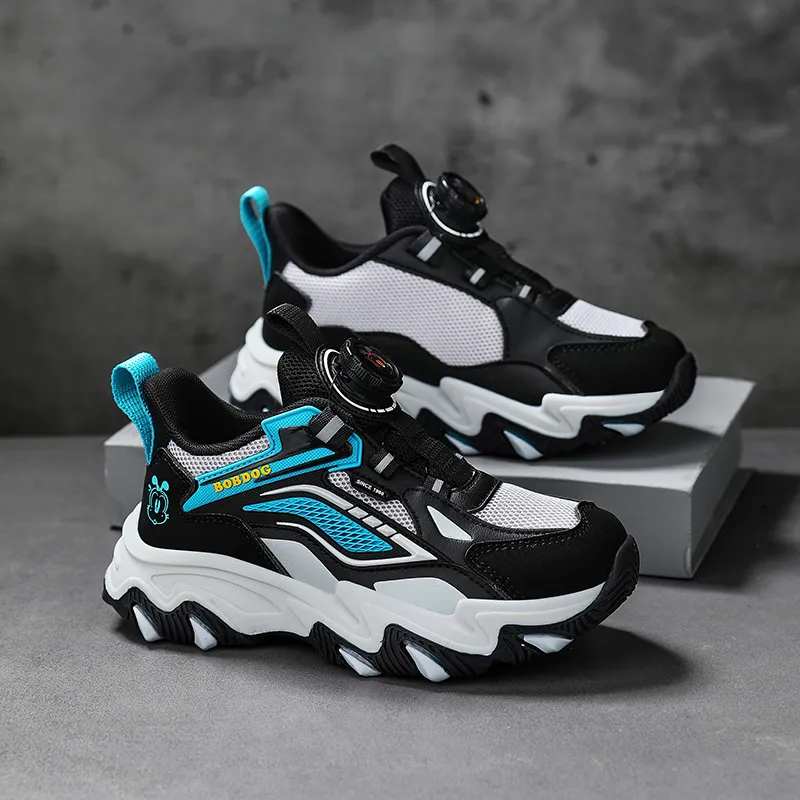 BOBDOG Slip Resistant Anti Kick Cushioning Abrasion Resistant Breathable Low Top Kids Lifestyle Shoes Kids'-9
