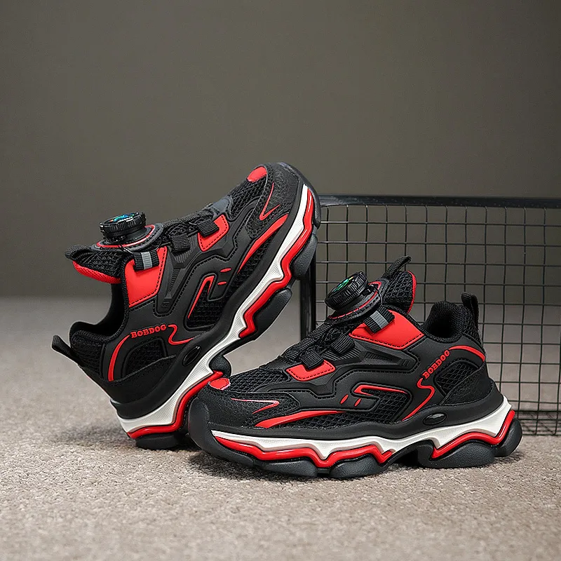 BOBDOG Anti Slip And Wear Resistant Breathable Low Top Kids Lifestyle Shoes Kids'-18