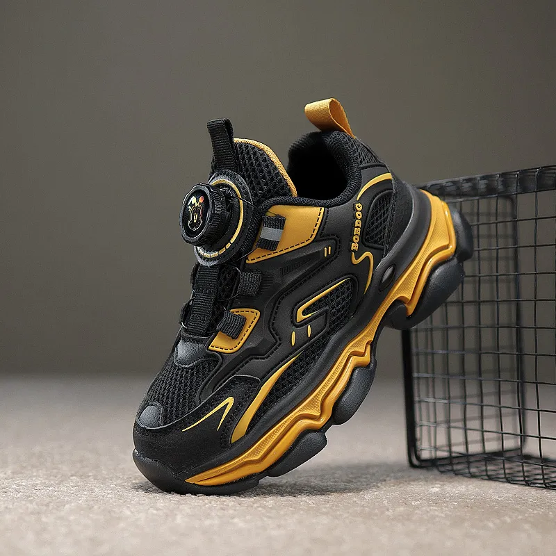 BOBDOG Anti Slip And Wear Resistant Breathable Low Top Kids Lifestyle Shoes Kids'-5