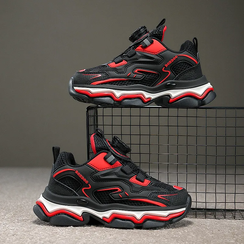 BOBDOG Anti Slip And Wear Resistant Breathable Low Top Kids Lifestyle Shoes Kids'-15