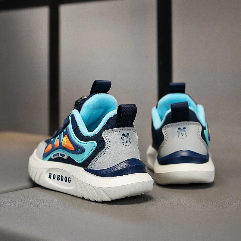 BOBDOG Slip Resistant Anti Kick Abrasion Resistant Waterproof Thermal Low Top Kids Lifestyle Shoes Kids'-4