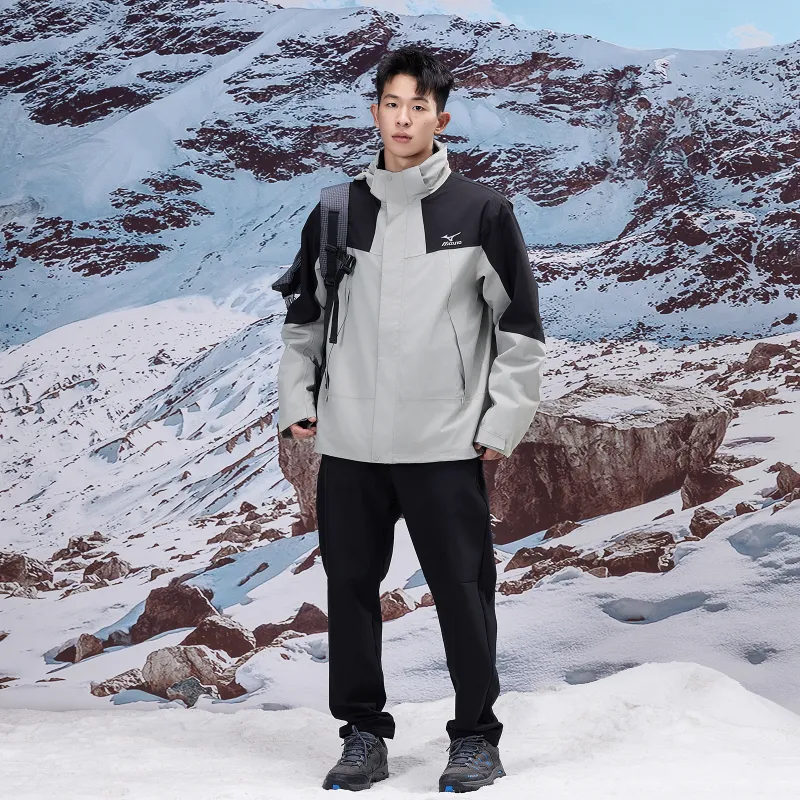 Mizuno Mountain Versatile High Altitude Climbing Wear Resistant Windbreaker Jacket Unisex-4