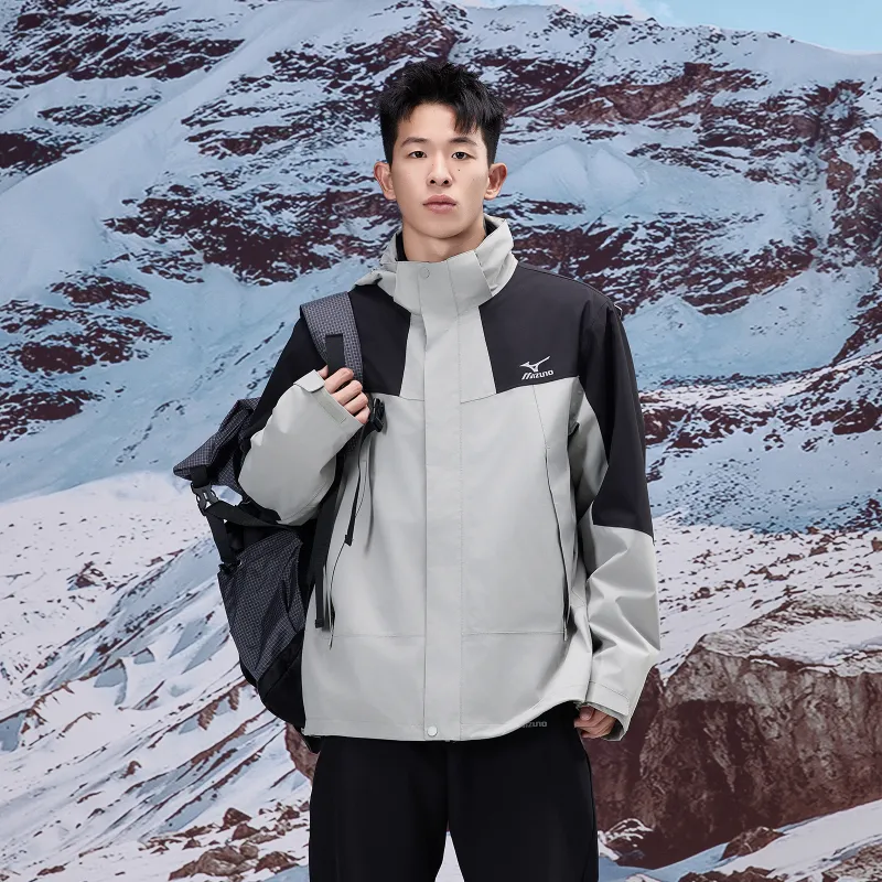 Mizuno Mountain Versatile High Altitude Climbing Wear Resistant Windbreaker Jacket Unisex-5