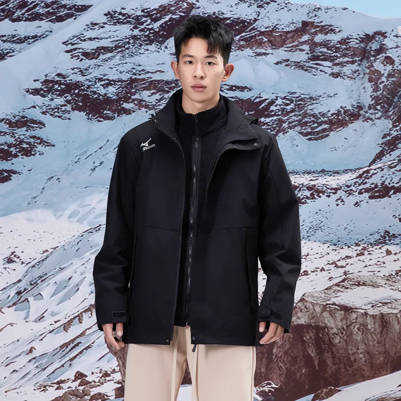 Mizuno Mountain Versatile High Altitude Climbing Warm And Wear-Resistant Windbreaker Jacket Unisex-4