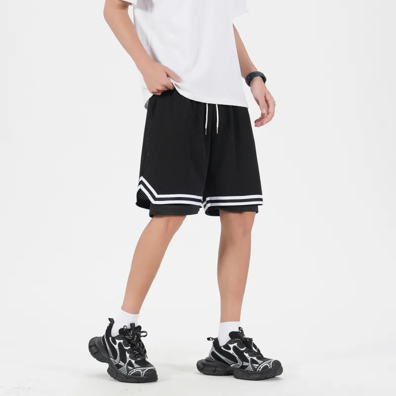 China Aerospace Basketball Shorts Unisex-3