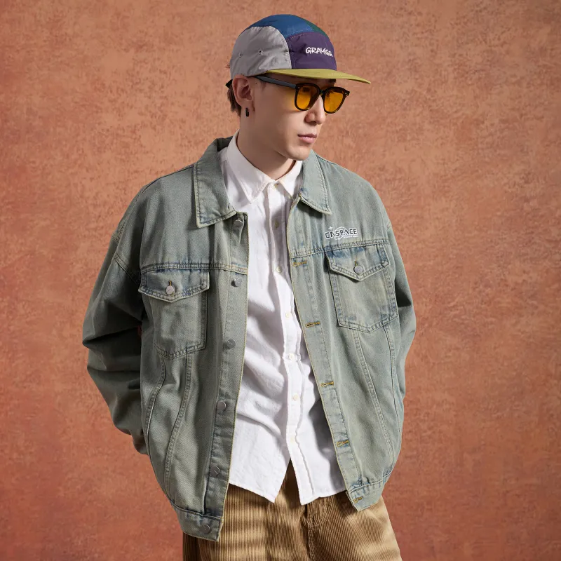 China Aerospace Denim Jacket Unisex-5