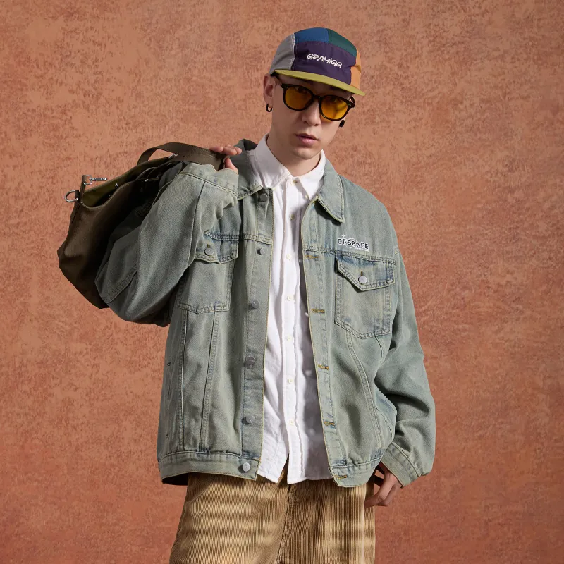 China Aerospace Denim Jacket Unisex-3
