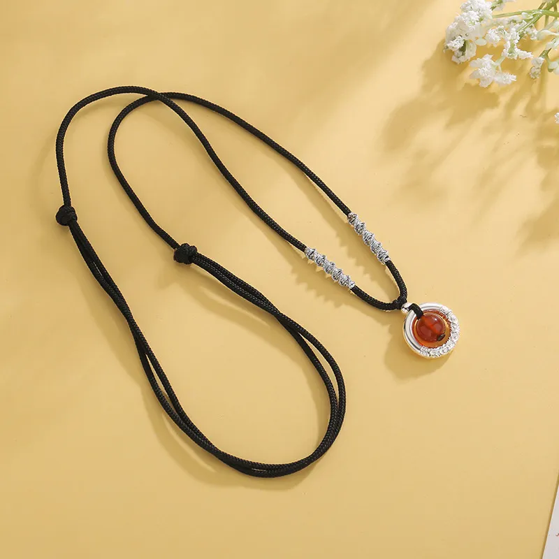 I&YOU Colored Glaze Necklaces Women's-6