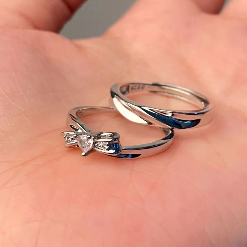 I&YOU Colored Glaze Rings Unisex-2