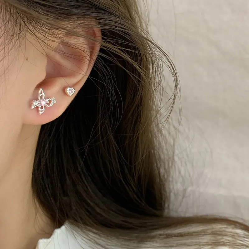 I&YOU Alloy Stud Earrings Women's-1