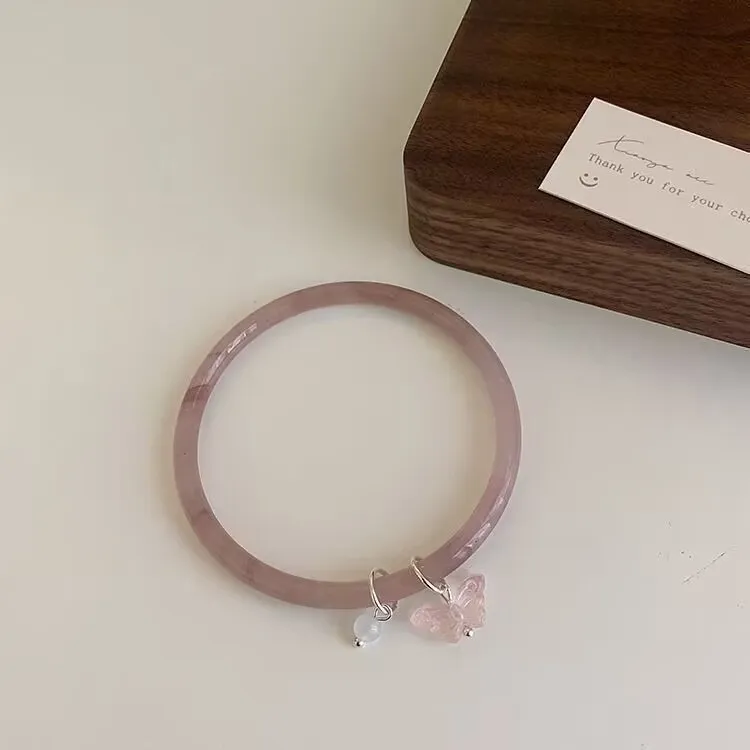 I&YOU Colored Glaze Bangles Women's-5