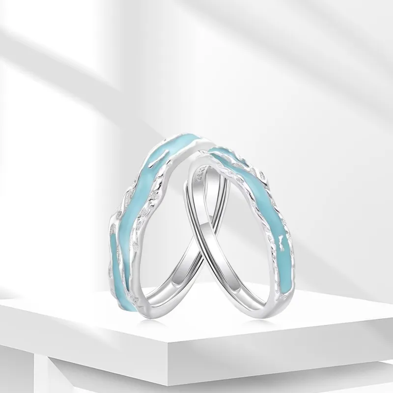 BTOE 925 Sterling Silver Rings Unisex-1