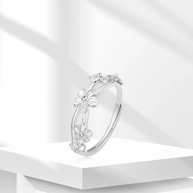 BTOE S999 Fine Silver Rings Women's-2