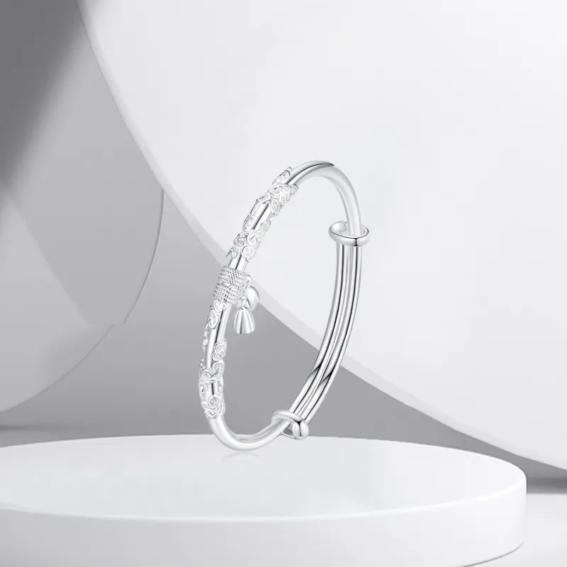 BTOE 999 Fine Silver Bangles Women's-3