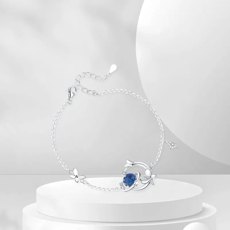 BTOE 925 Sterling Silver Bracelets Women's-7
