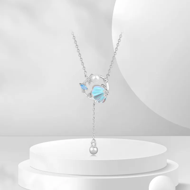 BTOE 925 Sterling Silver Necklaces Women's-3