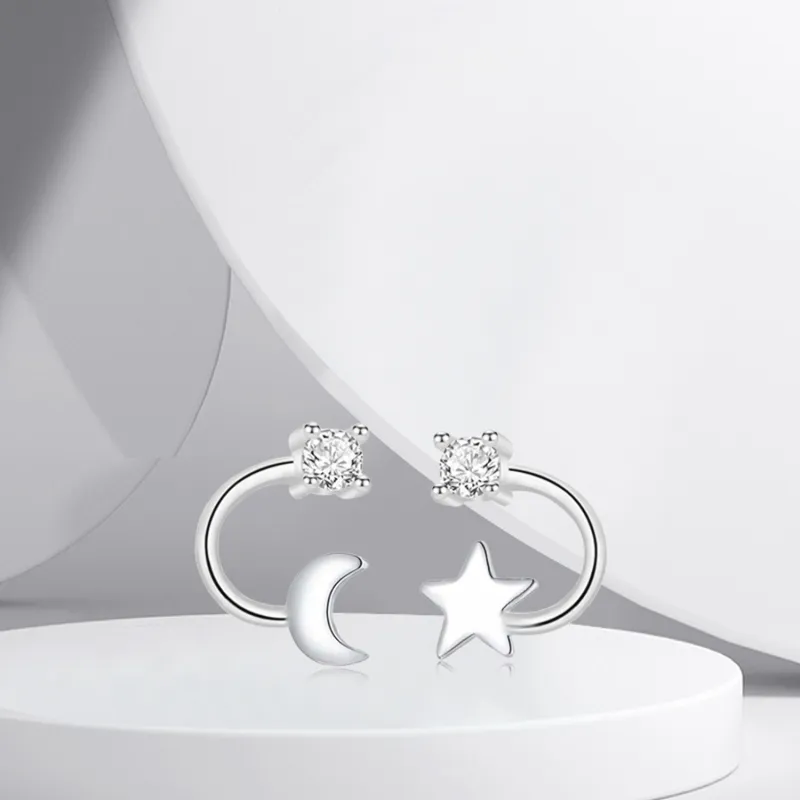 BTOE 999 Fine Silver Stud Earrings Women's-1