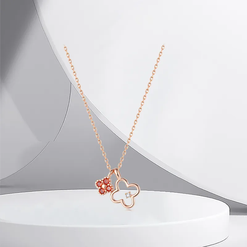 BTOE 925 Sterling Silver Necklaces Women's-8