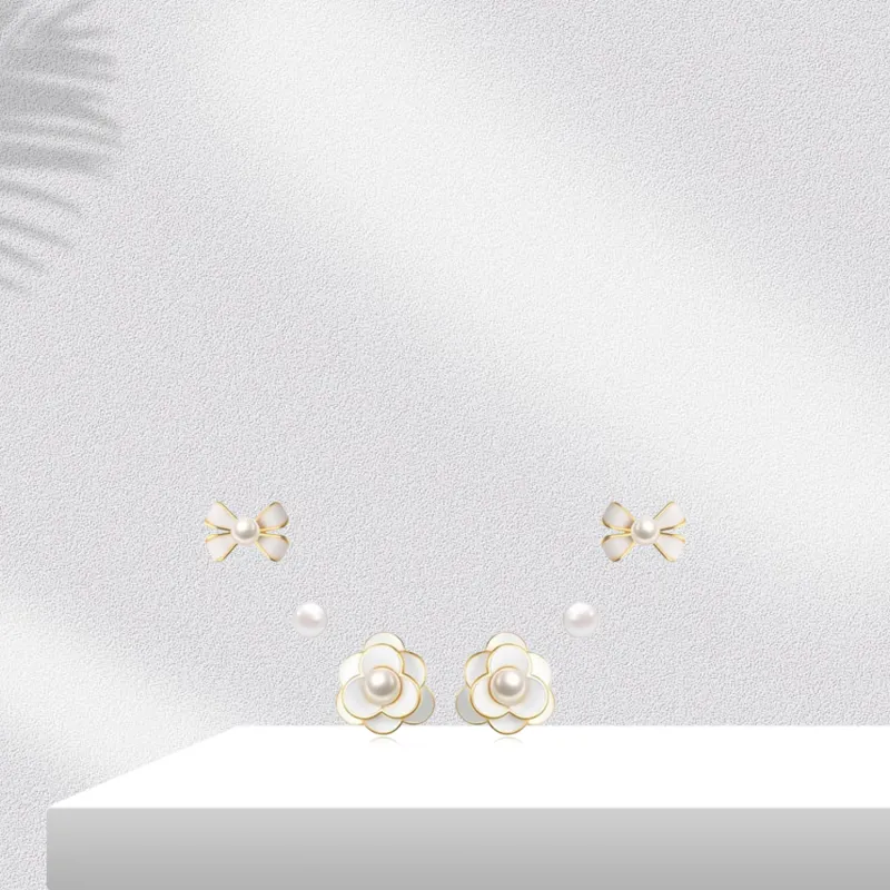 BTOE Alloy Stud Earrings Women's-1