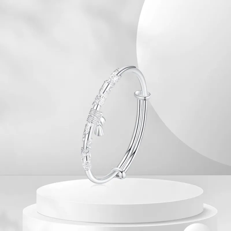 BTOE 999 Fine Silver Bangles Women's-2