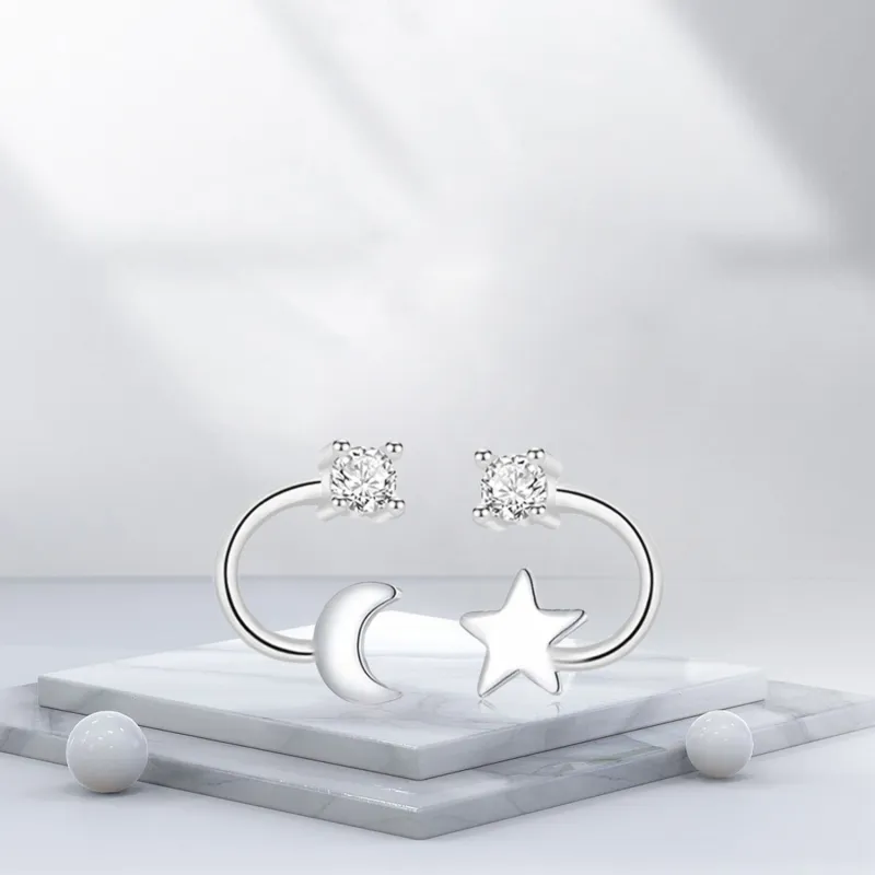 BTOE 999 Fine Silver Stud Earrings Women's-4