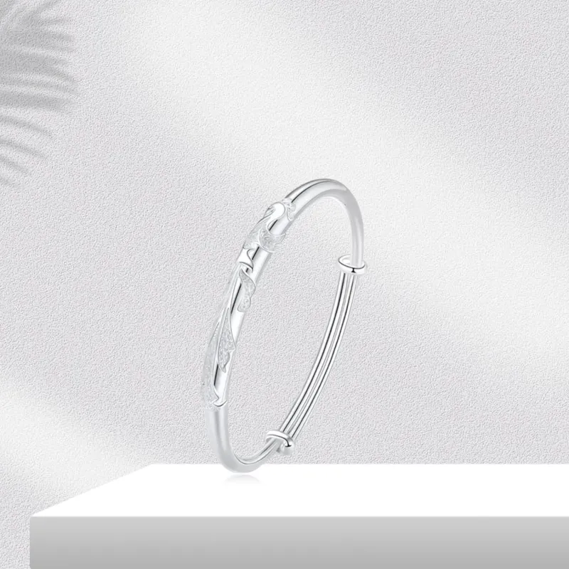 BTOE 999 Fine Silver Bangles Women's-4