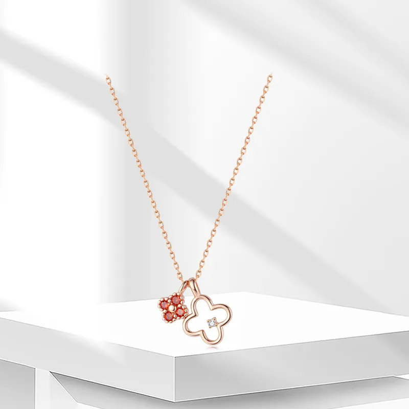 BTOE 925 Sterling Silver Necklaces Women's-11