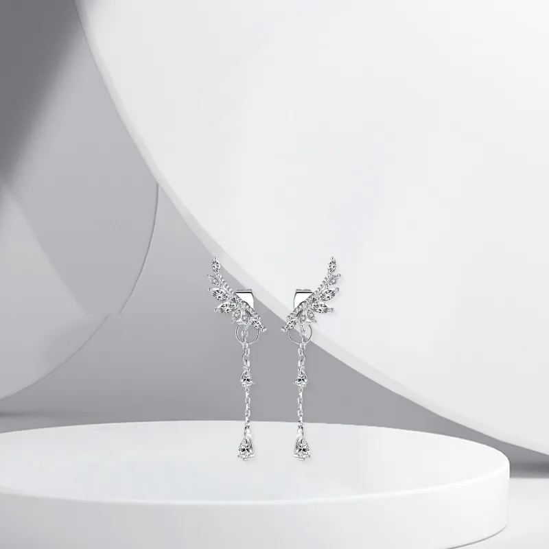 BTOE 925 Sterling Silver Stud Earrings Women's-2