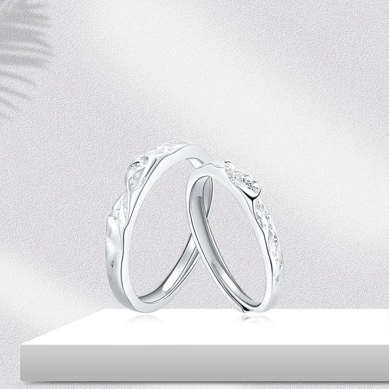 BTOE 925 Sterling Silver Rings Unisex-1