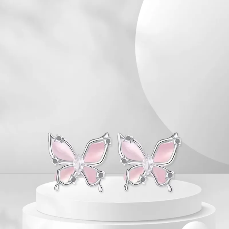 BTOE Alloy Stud Earrings Women's-7