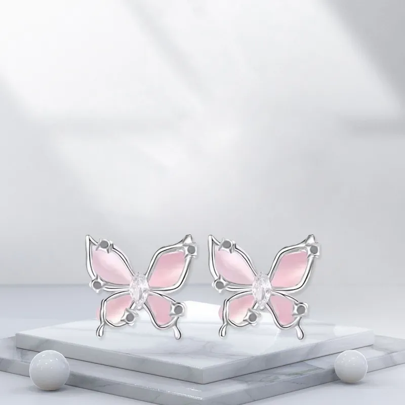 BTOE Alloy Stud Earrings Women's-9