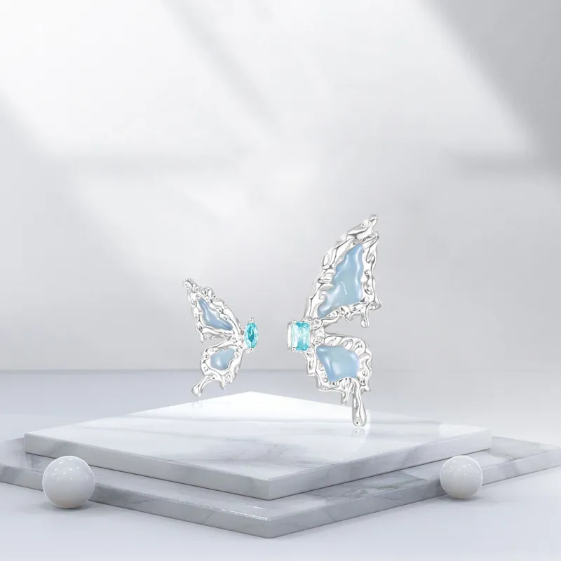 BTOE Alloy Stud Earrings Women's-2