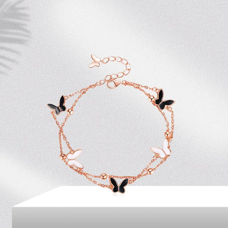 BTOE 925 Sterling Silver Bracelets Women's-6