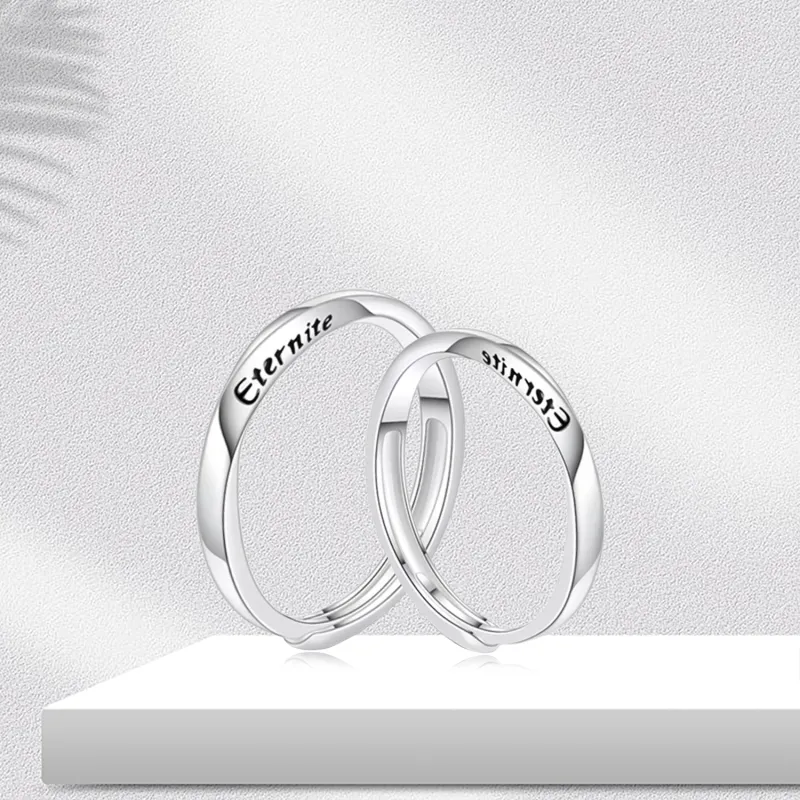 BTOE 925 Sterling Silver Rings Unisex-2