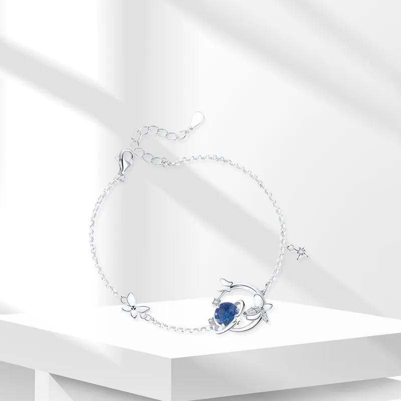 BTOE 925 Sterling Silver Bracelets Women's-8