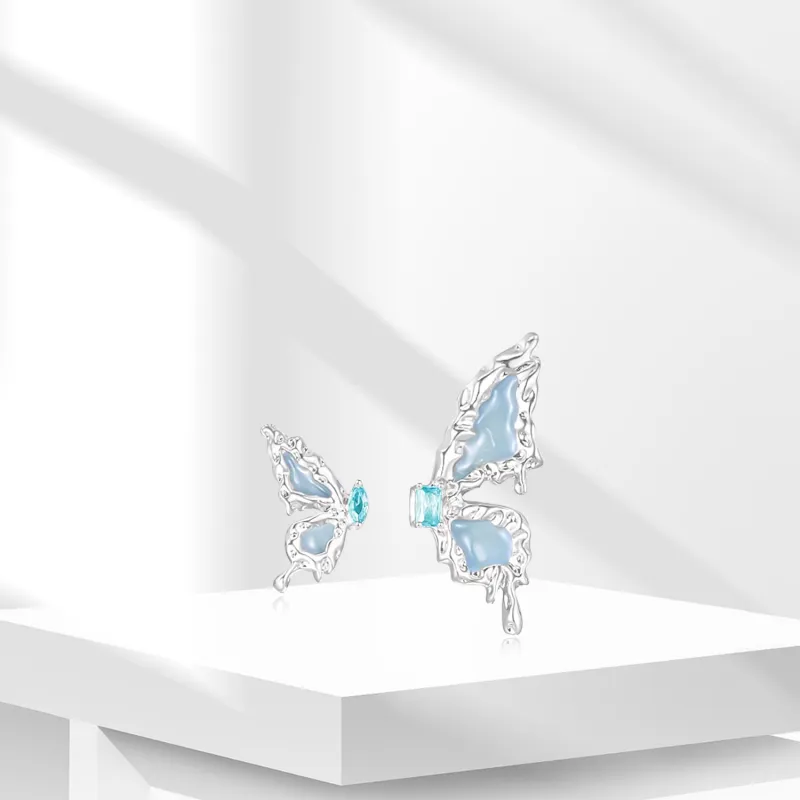 BTOE Alloy Stud Earrings Women's-4